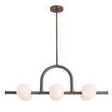 Arteriors Harrison Graphite Linear Chandelier | Arteriors - 89469 - Home Elegance USA - 4