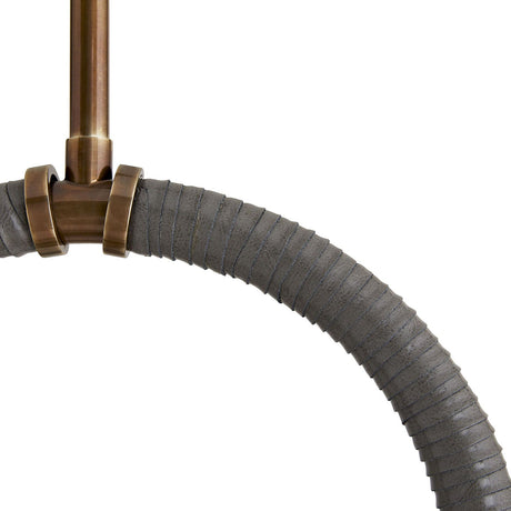 Arteriors Harrison Graphite Linear Chandelier | Arteriors