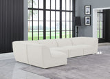 Miramar - Modular Sectional 5 Piece - Cream - Home Elegance USA