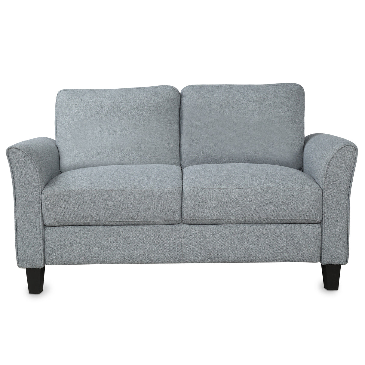 Living Room Furniture Loveseat Sofa and 3-seat  sofa (Gray) Home Elegance USA