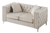 Glory Furniture Paige G827A-L Loveseat , IVORY Home Elegance USA