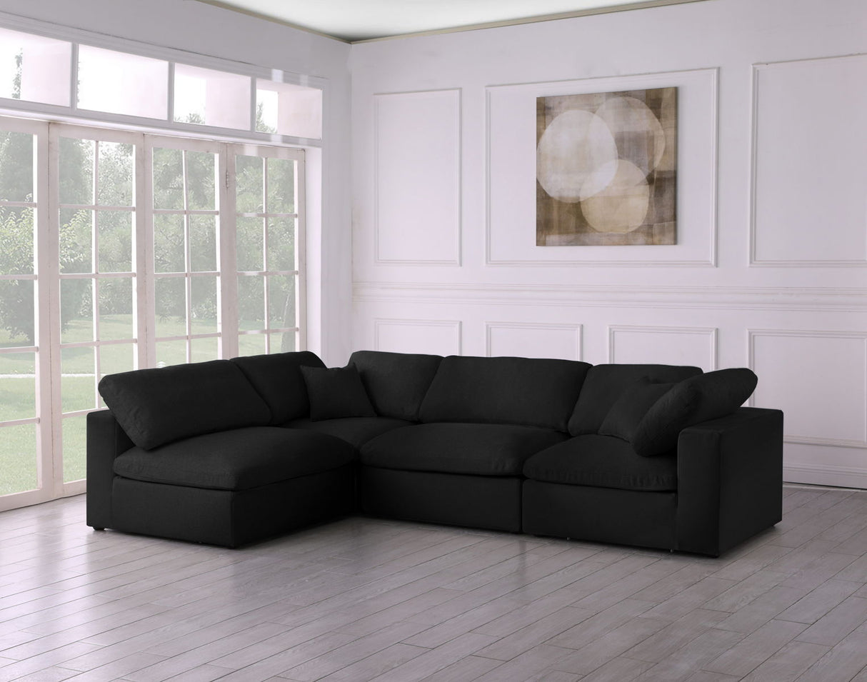 Serene - Modular Sectional - Black - Home Elegance USA