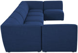 Miramar - Modular Sectional 7 Piece - Navy - Home Elegance USA