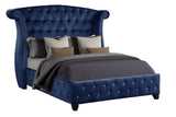 Sophia Queen bed Blue - Home Elegance USA
