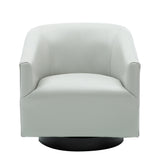 Garland Dove Grey Wood Base Swivel Chair - Home Elegance USA