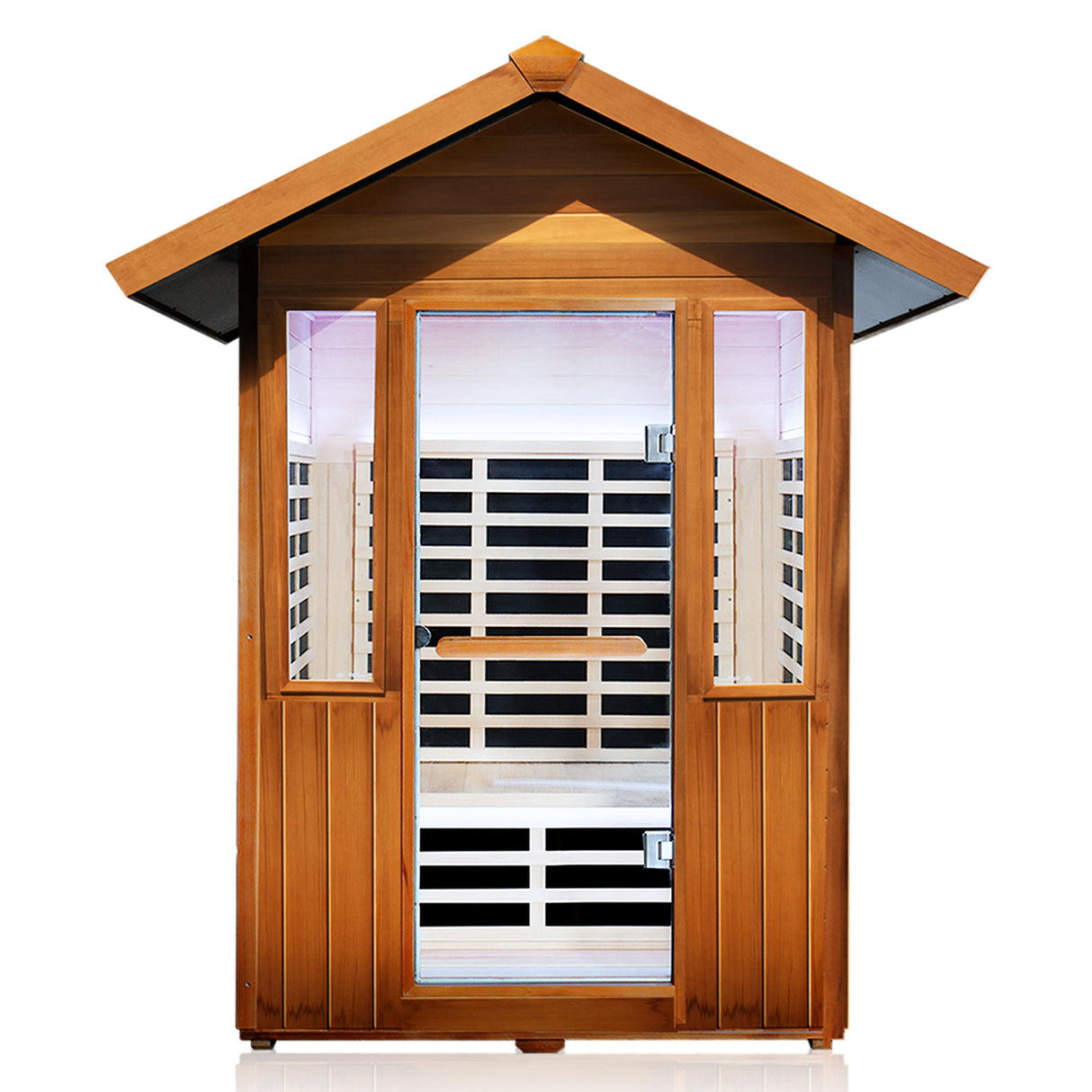 Single person spruce far infrared sauna hair - Home Elegance USA