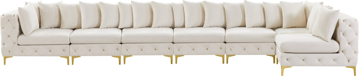 Tremblay - Modular Sectional 7 Piece - Cream - Modern & Contemporary - Home Elegance USA