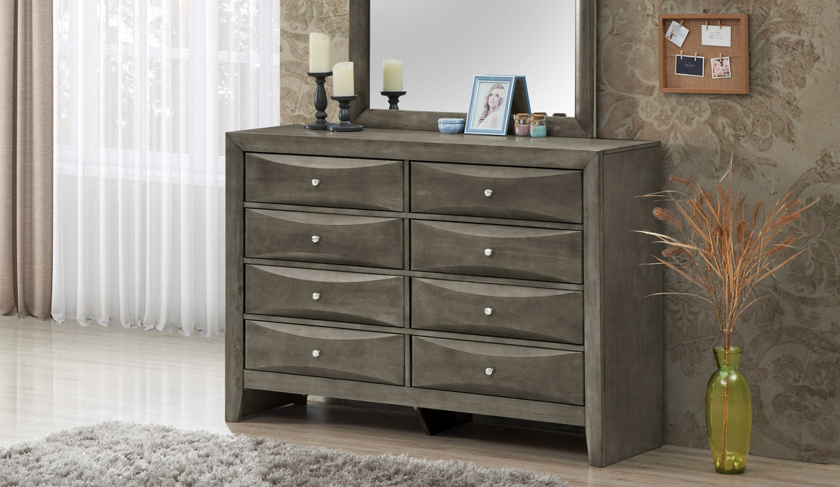 Glory Furniture Marilla G1505-D Dresser , Gray - Home Elegance USA