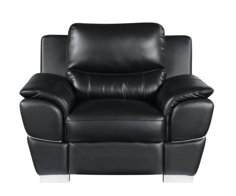 Genuine Leather Chair - Home Elegance USA
