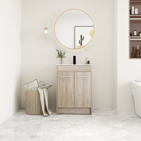 24 Inch Freestanding Bathroom Vanity(KD-Packing)-BVC04824WEO