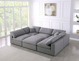 Serene - Cloud Modular Sectional - Grey - Home Elegance USA