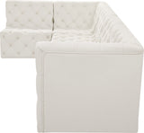 Tuft - Modular Sectional 5 Piece - Cream - Fabric - Home Elegance USA