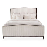 Michael Amini Paris Chic Tufted Panel Bed - Home Elegance USA