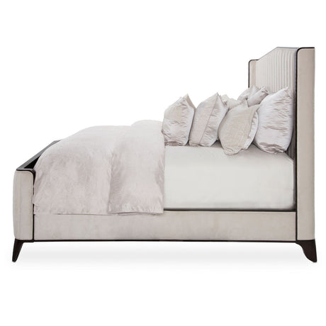 Michael Amini Paris Chic Tufted Panel Bed - Home Elegance USA