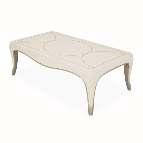 Michael Amini London Place Rectangular Cocktail Table - Home Elegance USA