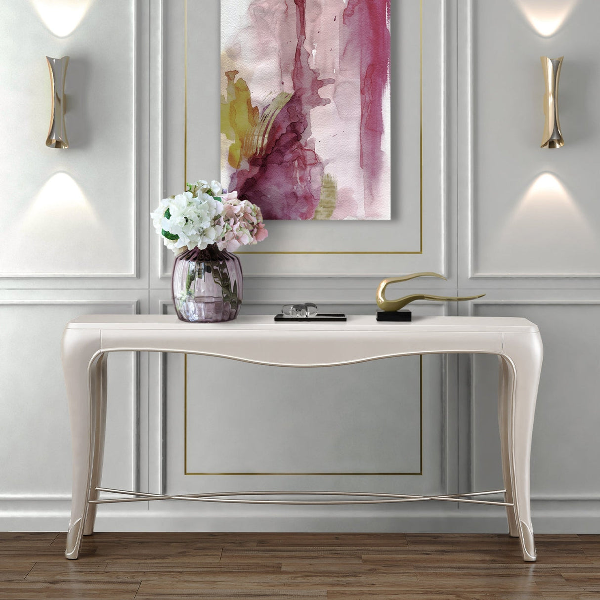 Michael Amini London Place Console Table - Home Elegance USA