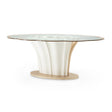London Place Entry Table Creamy Pearl Finish – AICO Furniture