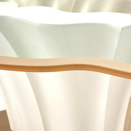 Aico Furniture - London Place Entry Table In Creamy Pearl - 9004227-112