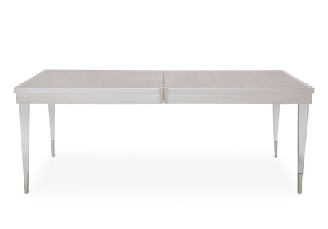 Aico Furniture - Camden Court Rectangular Dining Table In Pearl - 9005000-126