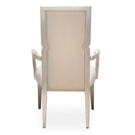 Aico Furniture - Camden Court Arm Chair Assembled In Pearl (Set Of 2) - 9005004A-126