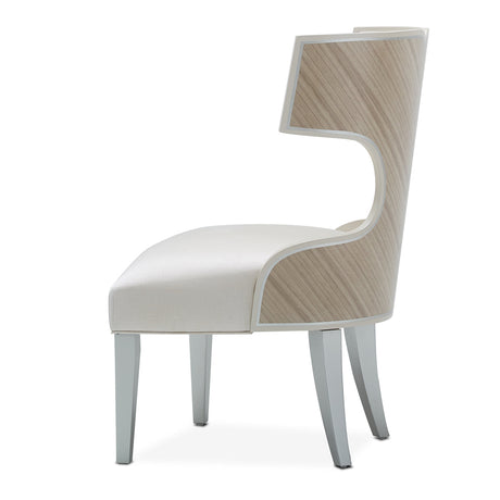 Aico Furniture - Camden Court Vanity/Side Chair In Pearl - 9005033-126