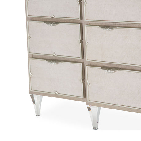 Aico Furniture - Camden Court Storage Console-Dresser In Pearl - 9005050-126