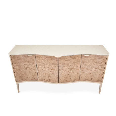 Aico Furniture - Malibu Crest Sideboard - Blush - N9007007-131 - Home Elegance USA