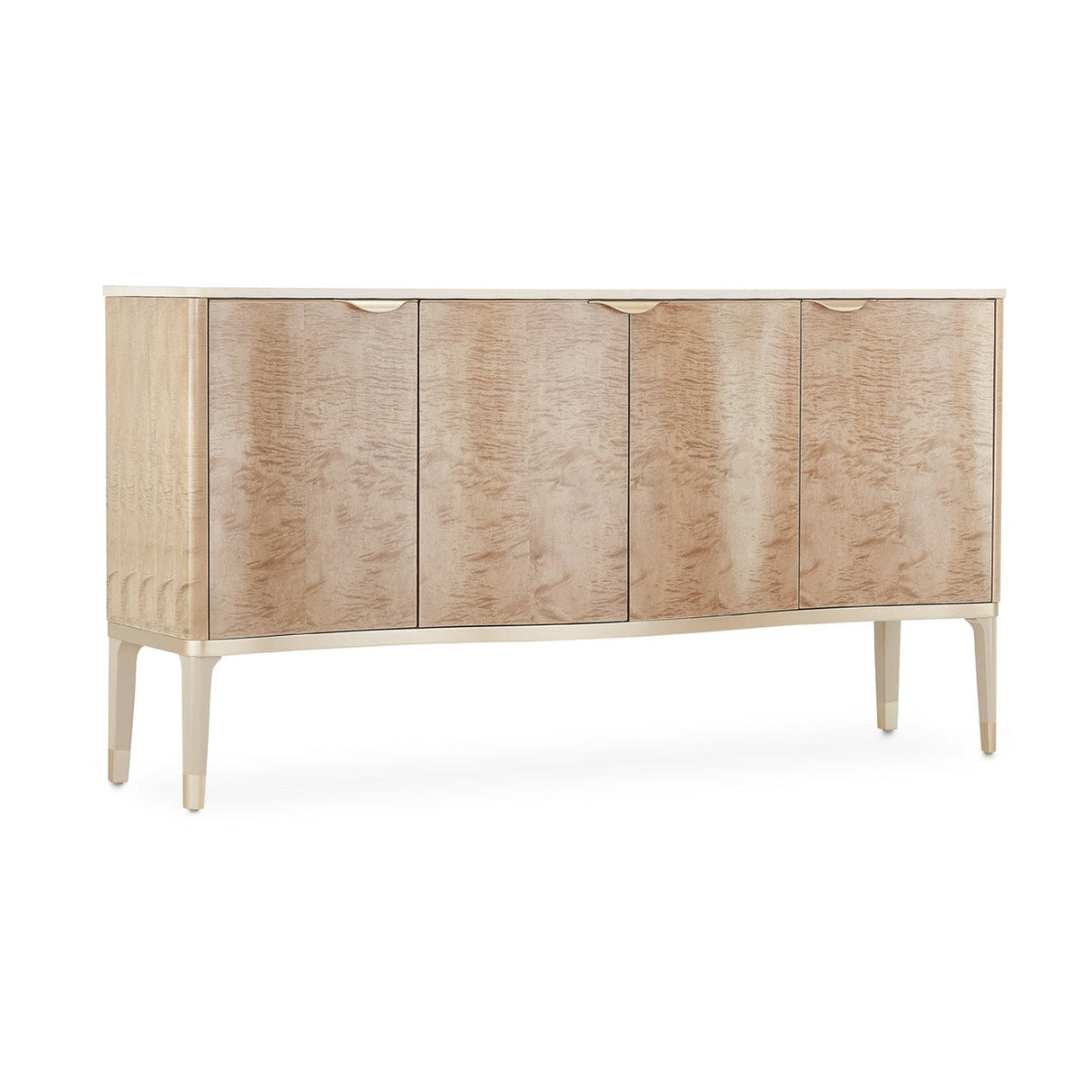 Aico Furniture - Malibu Crest Sideboard - Blush - N9007007-131 - Home Elegance USA