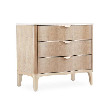 Michael Amini Malibu Crest 3 Drawer Nightstand - Home Elegance USA