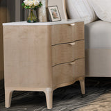 Michael Amini Malibu Crest 3 Drawer Nightstand - Home Elegance USA