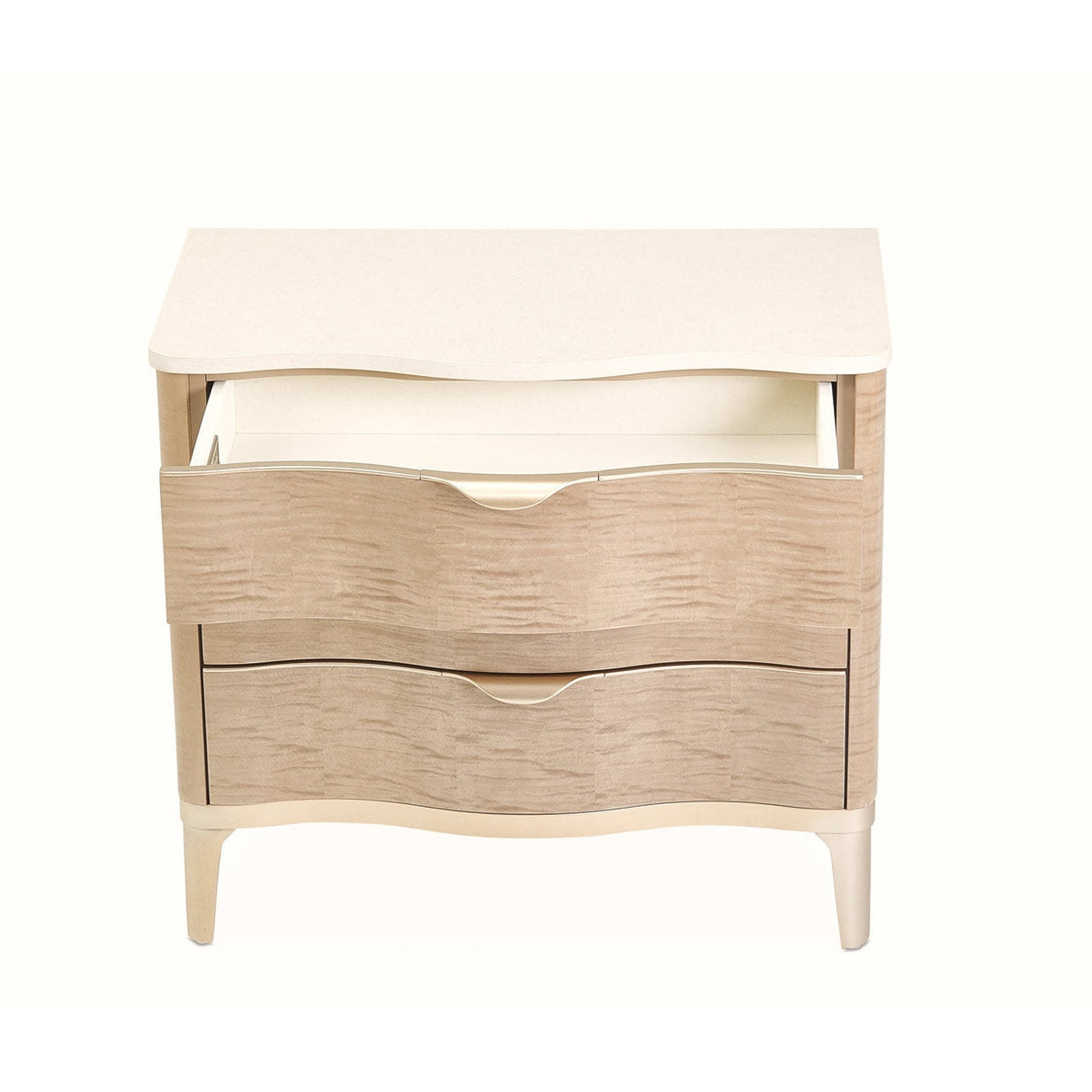 Michael Amini Malibu Crest 3 Drawer Nightstand - Home Elegance USA