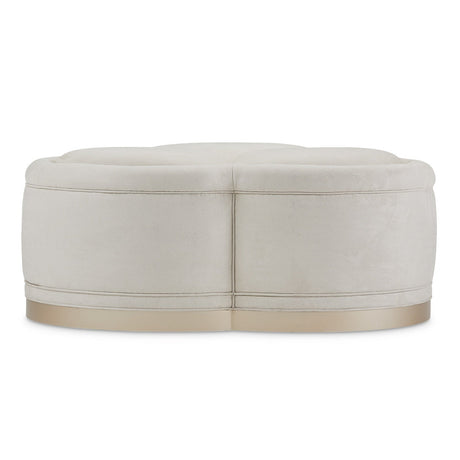 Michael Amini Malibu Crest Cocktail Ottoman - Home Elegance USA