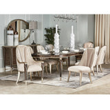 Michael Amini Villa Cherie Hazelnut Oval Dining Table - Home Elegance USA