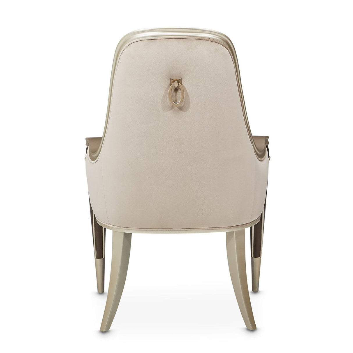 Michael Amini Villa Cherie Hazelnut Arm Chair - Home Elegance USA