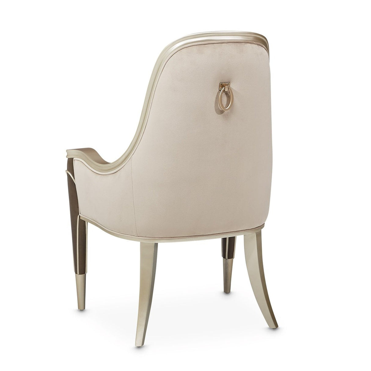 Michael Amini Villa Cherie Hazelnut Arm Chair - Home Elegance USA