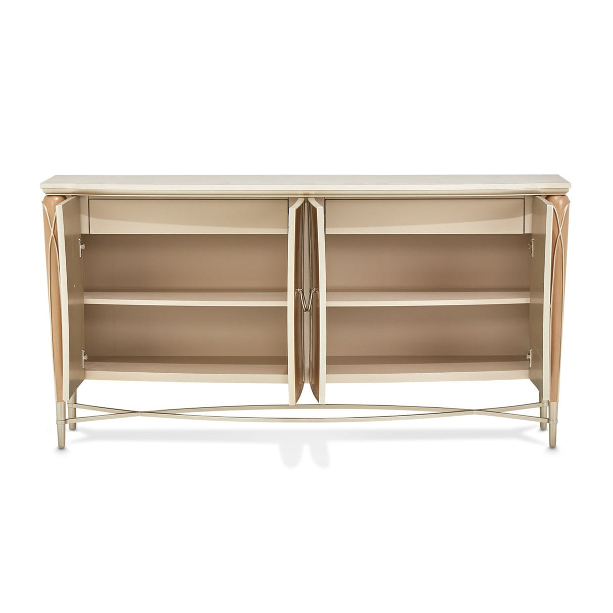 Michael Amini Villa Cherie Caramel Sideboard - Home Elegance USA