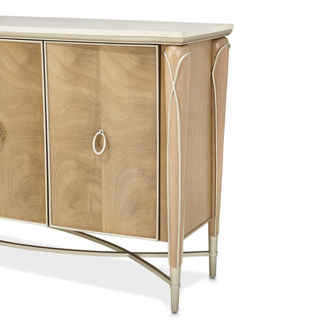 Michael Amini Villa Cherie Caramel Sideboard - Home Elegance USA