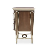 Michael Amini Villa Cherie Hazelnut Nightstand - Home Elegance USA