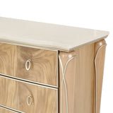 Michael Amini Villa Cherie Caramel Storage Dresser - Home Elegance USA