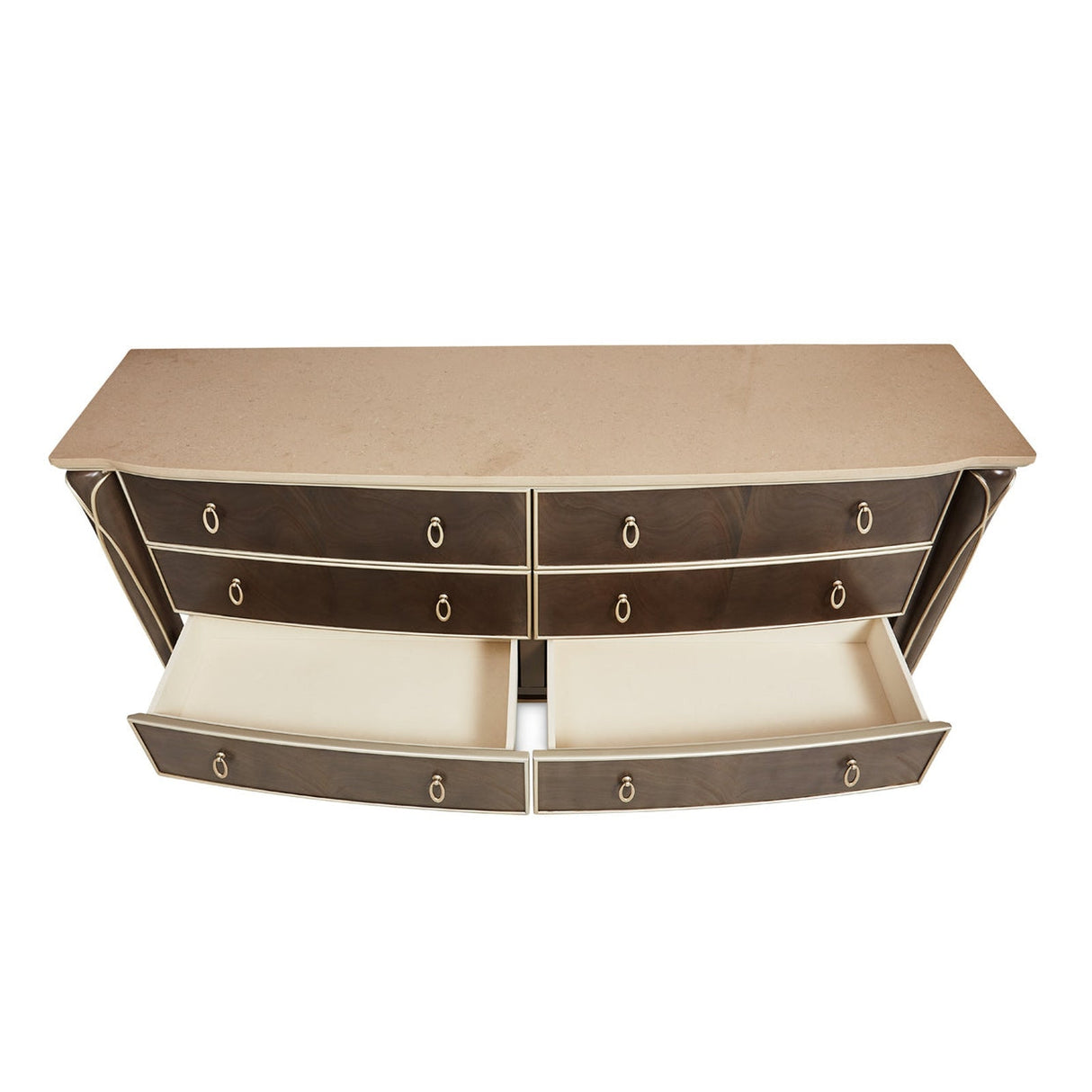 Michael Amini Villa Cherie Hazelnut Dresser - Home Elegance USA