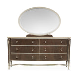 Michael Amini Villa Cherie Hazelnut Dresser - Home Elegance USA