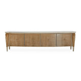 Michael Amini Villa Cherie Caramel Media Cabinet - Home Elegance USA