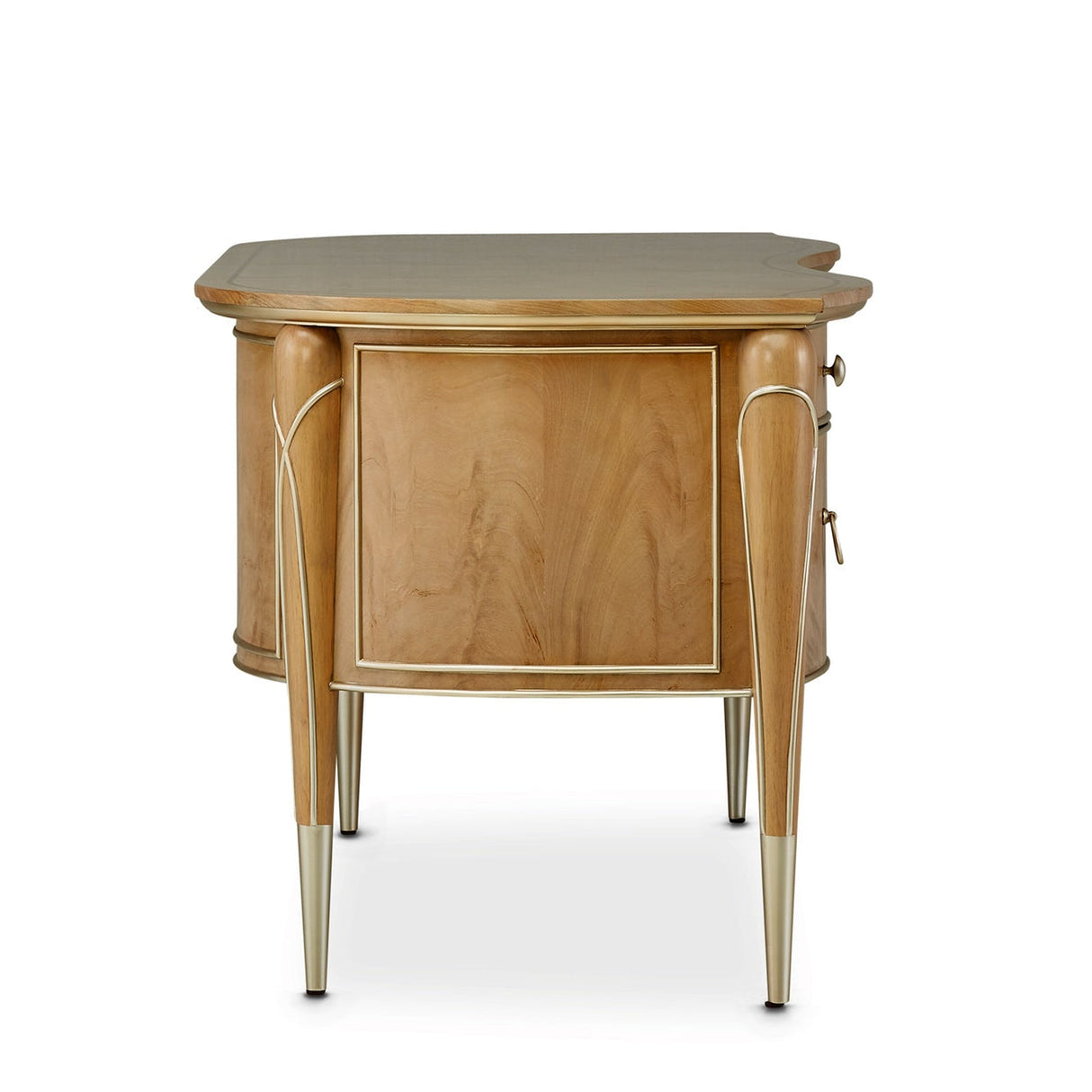 Michael Amini Villa Cherie Caramel Desk - Home Elegance USA