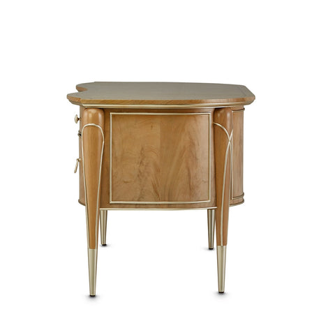 Michael Amini Villa Cherie Caramel Desk - Home Elegance USA