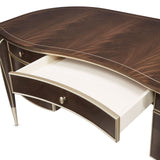 Michael Amini Villa Cherie Hazelnut Desk - Home Elegance USA