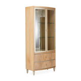 Michael Amini Villa Cherie Caramel Display Cabinet - Home Elegance USA