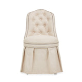 Michael Amini Villa Cherie Tufted Vanity Chair - Home Elegance USA