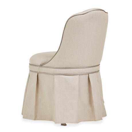 Michael Amini Villa Cherie Tufted Vanity Chair - Home Elegance USA