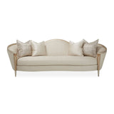 Michael Amini Villa Cherie Caramel Sofa - Home Elegance USA