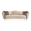 Michael Amini Villa Cherie Hazelnut Sofa - Home Elegance USA